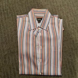 Mens Neiman Marcus Buttown down multicolored